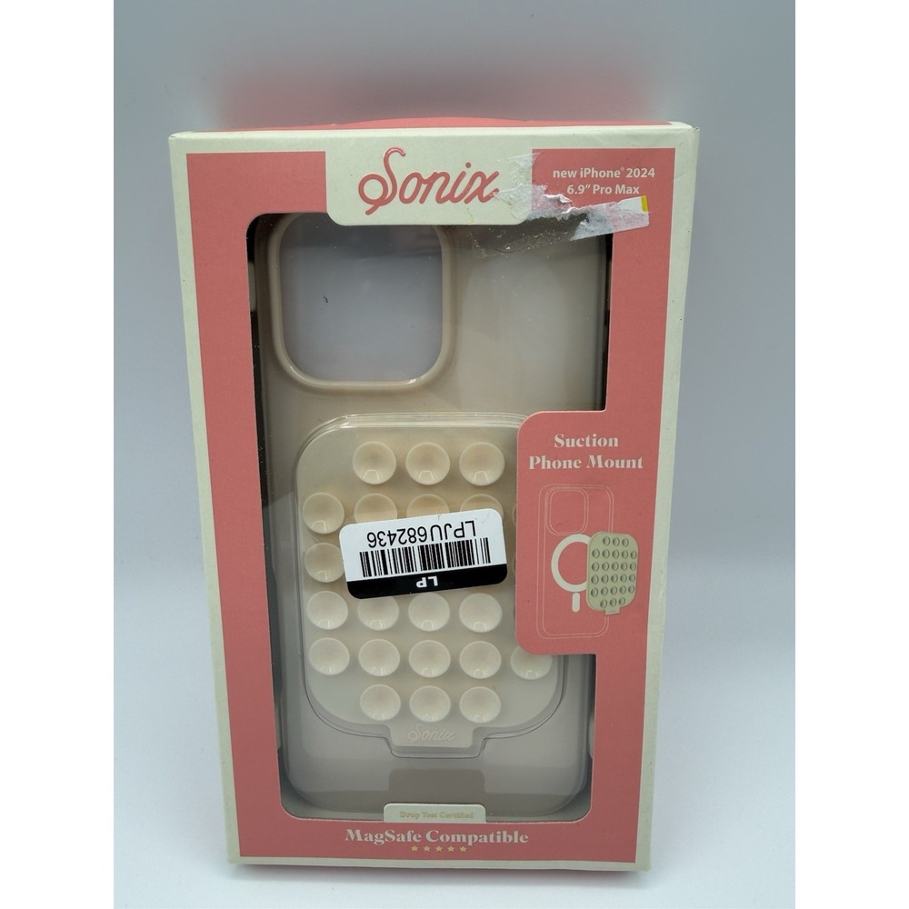 Sonix iPhone 16 pro max 6.9" case - With suction phone mount - Magsafe included